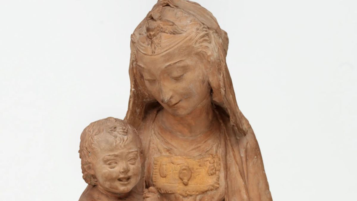 Единственную сохранившуюся скульптуру Леонардо да Винчи показали публике