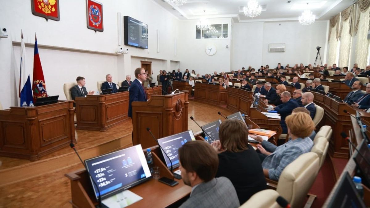 Отчет губернатора Алтайского края Виктора Томенко 