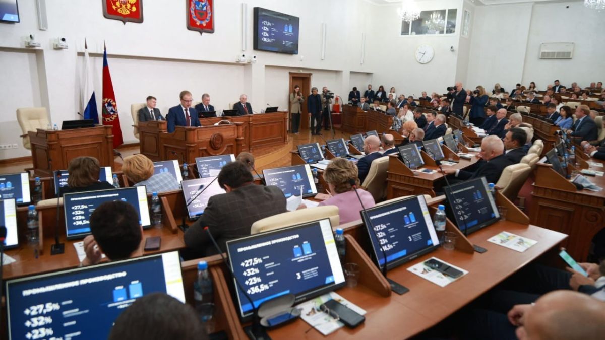 Отчет губернатора Алтайского края Виктора Томенко