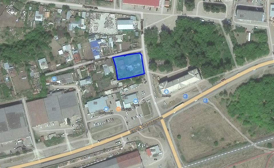 Эскизный проект здания на ул. Горская, 93в Эскизный проект здания на ул. Горская, 93в