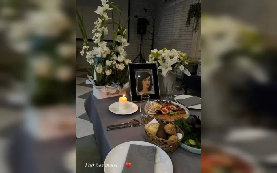 Дочь Анастасии Заворотнюк показала фото с поминок по актрисе