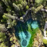 Гейзерное озеро на Алтае сравнили с образом Мунка с картины Крик