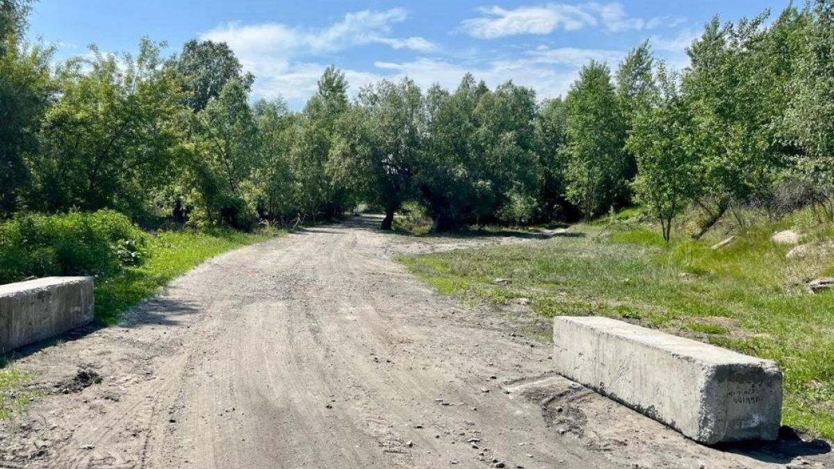 Дорога на остров Шубинский в барнаульском Затоне открыта