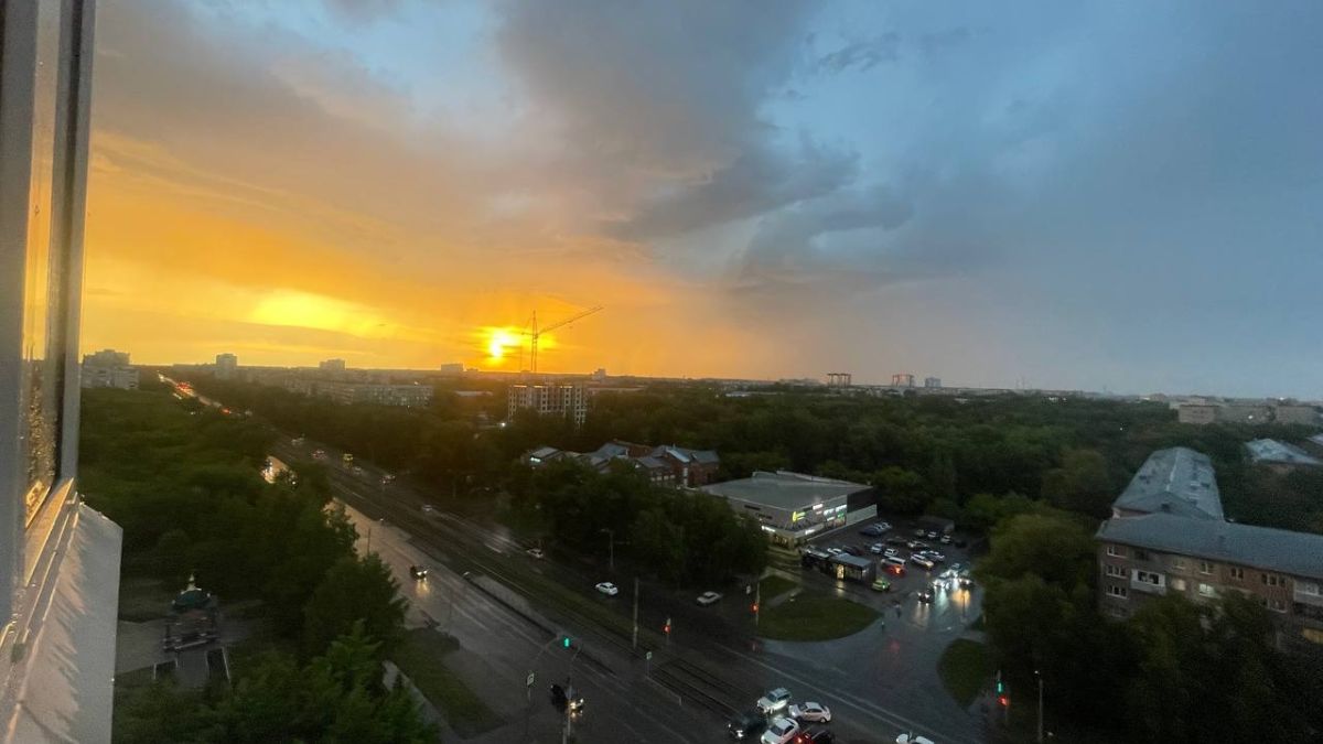 Гроза в Барнауле