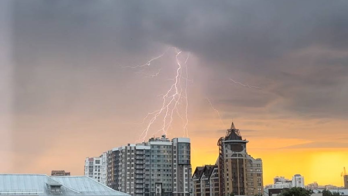 Гроза в Барнауле