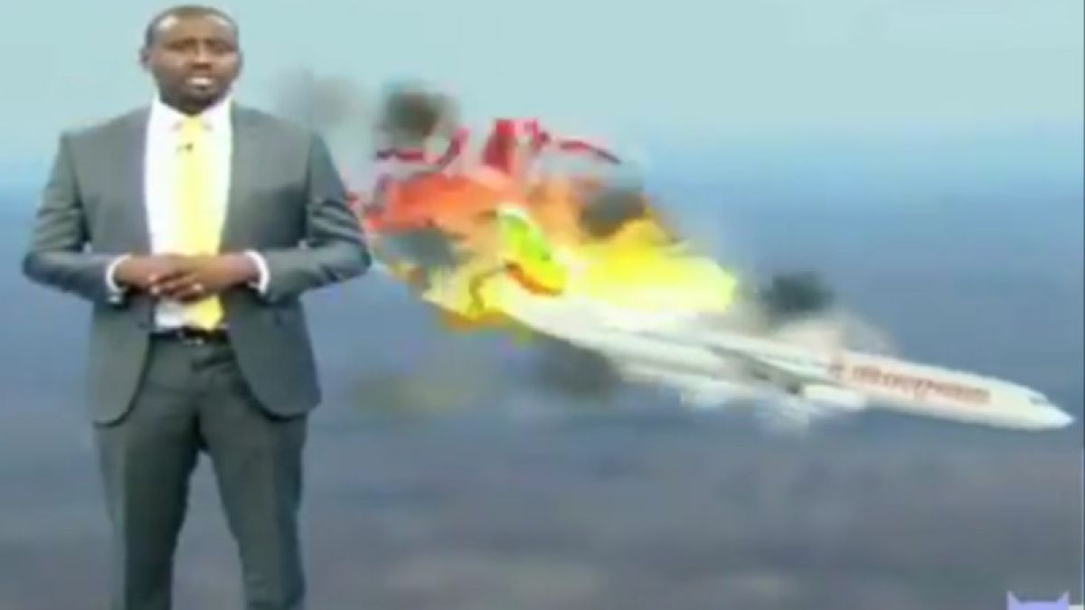 Неуместный жест ведущего в сюжете о крушении Boeing в Эфиопии шокировал зрителей
