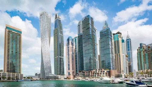 В Дубае произошел пожар в жилом небоскребе Tiger Tower
