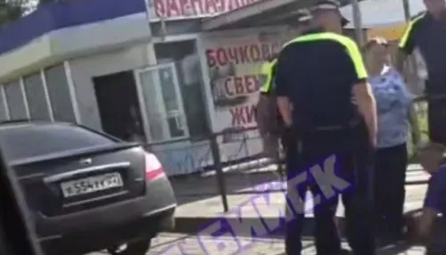 Ребенок попал под колеса авто на зебре с неработающим светофором в Бийске