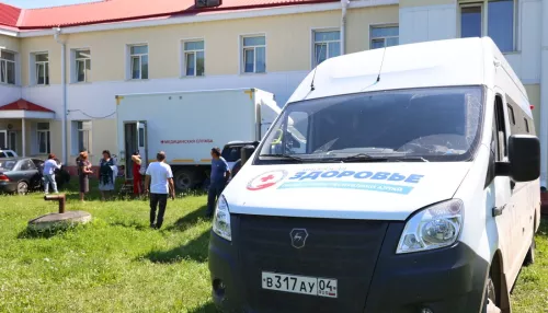 За три дня автопоезд Здоровье принял около 500 жителей Республики Алтай