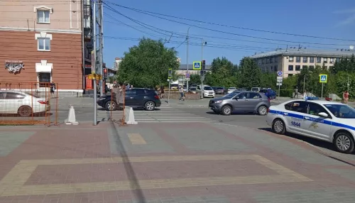 На проспекте Ленина в Барнауле открыли движение после ремонта теплосети