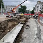 Власти Барнаула рассказали о ходе ремонта, из-за которого перекрыли проспект Ленина