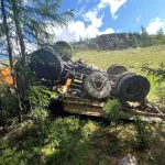 50-летний водитель грузовика погиб в ДТП в Республике Алтай