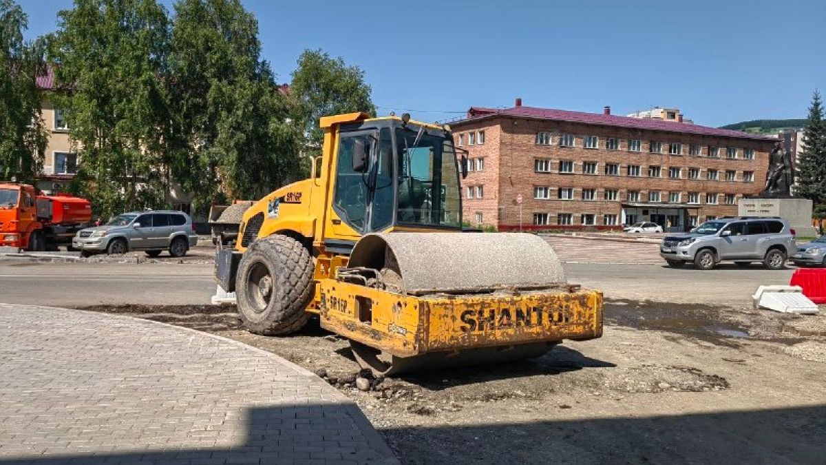 Ремонт дорог по нацпроекту в Горно-Алтайске