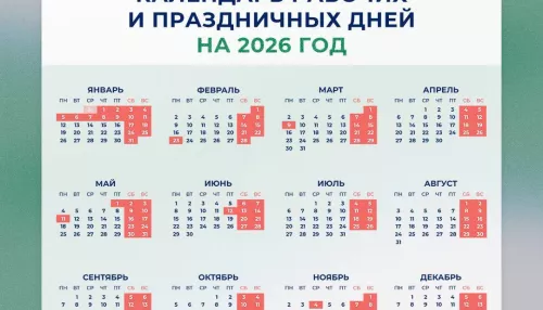 Стало известно, сколько продлятся новогодние праздники в 2026 году