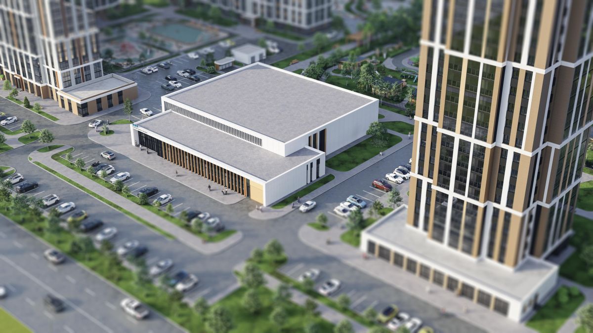 Физкультурно-оздоровительный комплекс в квартале 2038 