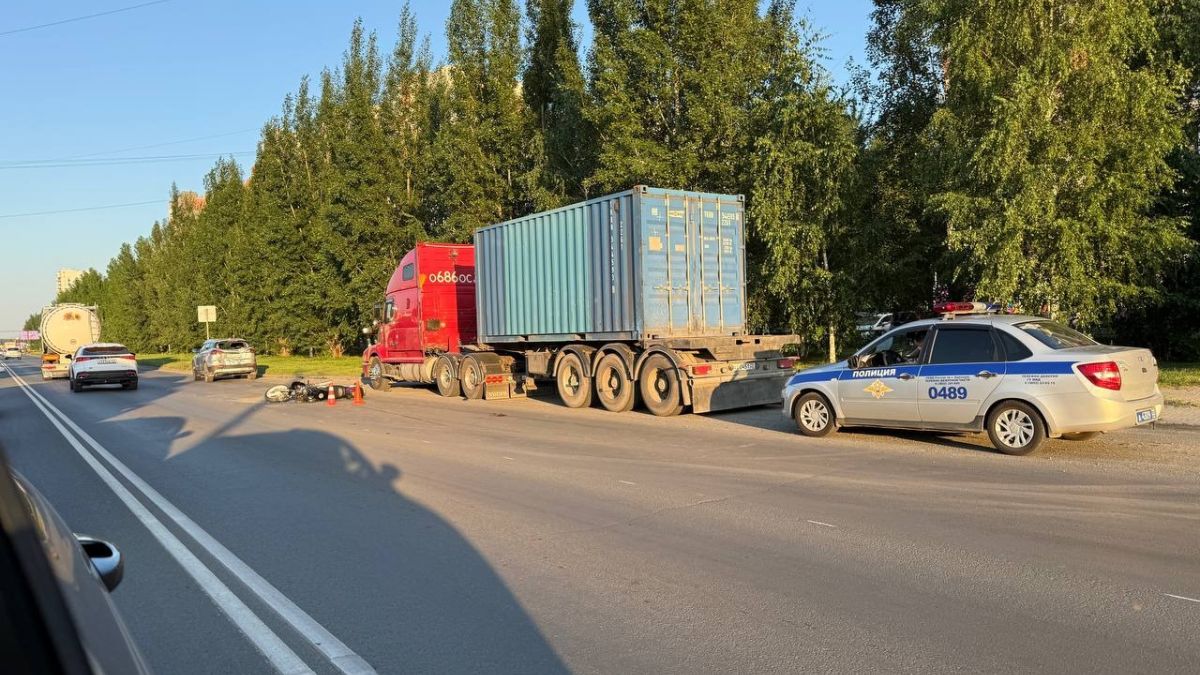 ДТП с мотоциклистом на ул. Власихинская