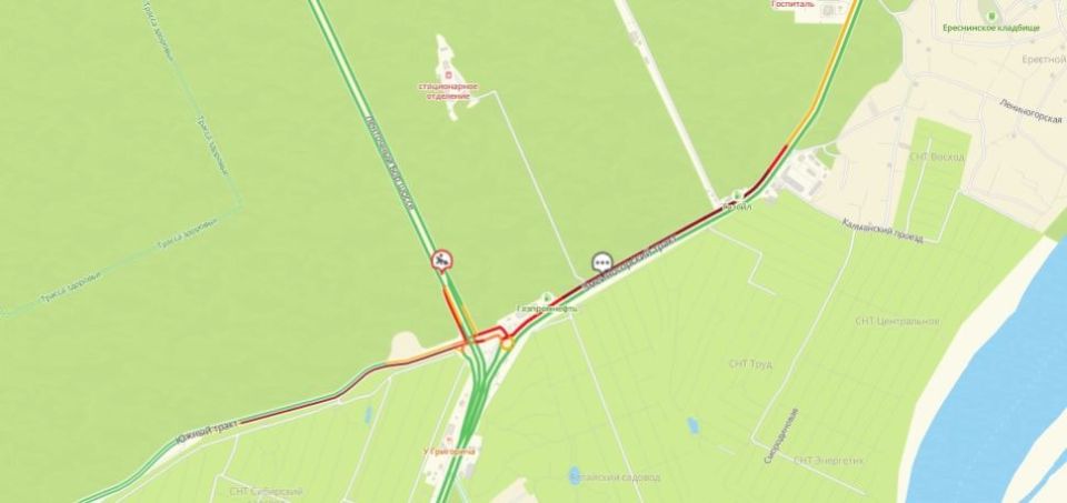 Движение затруднено Движение затруднено