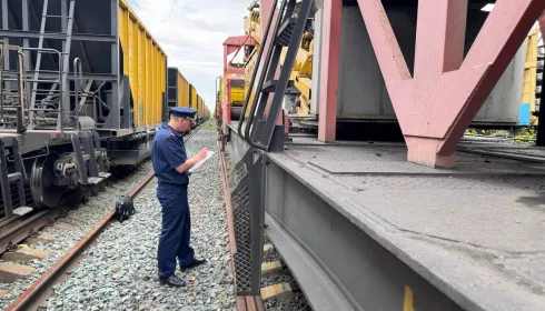 Рабочий погиб под колесами локомотива в Алтайском крае. Фото