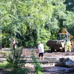 В Барнауле продолжают активно благоустраивать три общественные территории