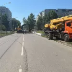 В Барнауле на три дня перекроют движение по улице Шукшина из-за ремонта теплосети