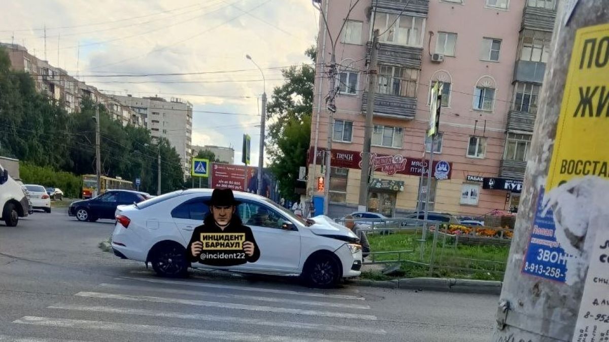 ДТП на перекрестке ул. Северо-Западная и пр. Ленина