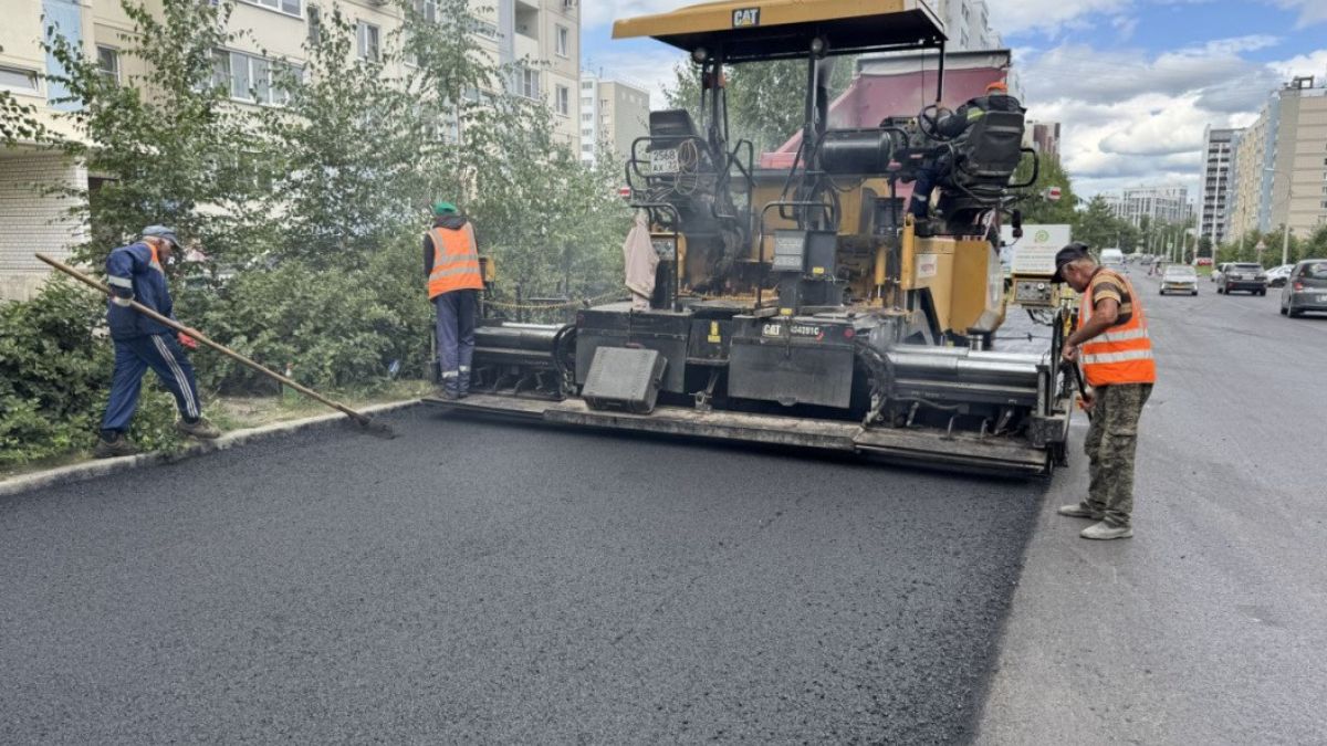 Ремонт дорог в Барнауле