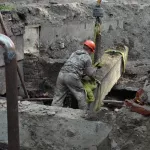 Масштабный ремонт теплосети проходит в Барнауле на улице Партизанской