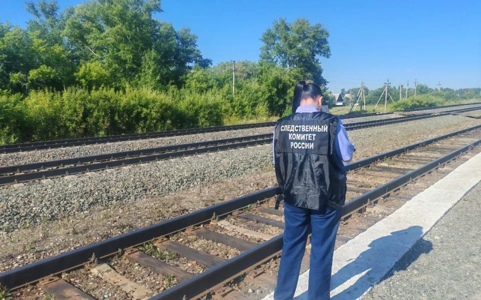 На железной дороге в Алтайском крае погиб мужчина  его сбил тепловоз