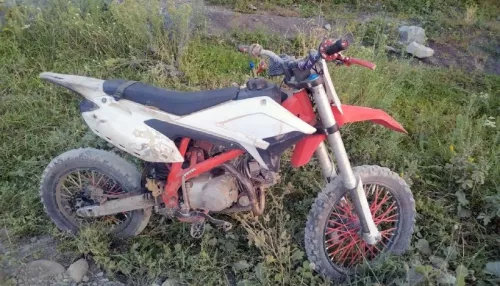 13-летний мотоциклист попал в ДТП в Республике Алтай
