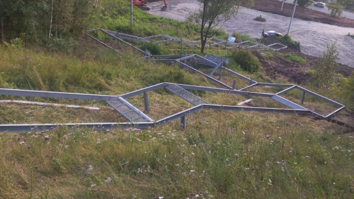 Благоустройство смотровой площадки "Чертов палец"