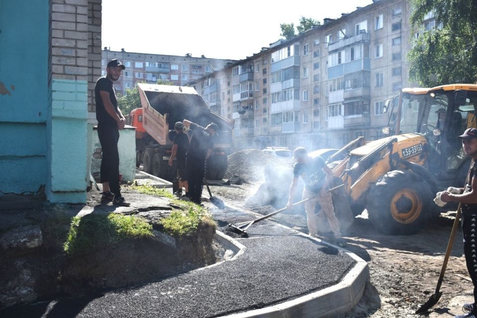 Благоустройство дворов в Барнауле
