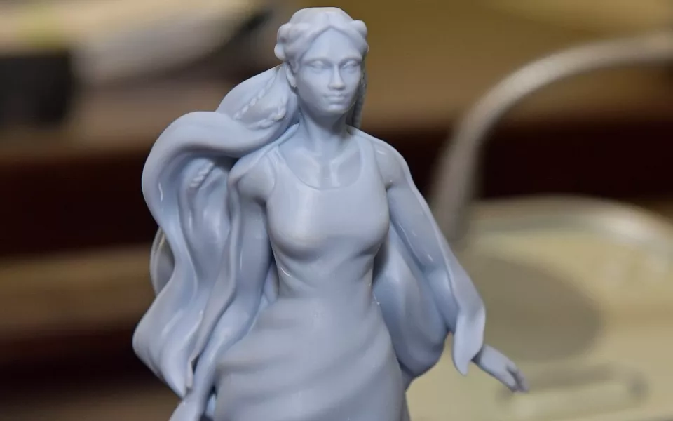 В центре Барнаула появится скульптура  символ реки Оби в виде женщины. Эскиз