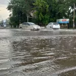 Малахова – как под душем, центр – сухой: погода снова удивила Барнаул. Фото
