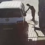 Водитель Toyota с советскими номерами устроил погоню со стрельбой под Новосибирском