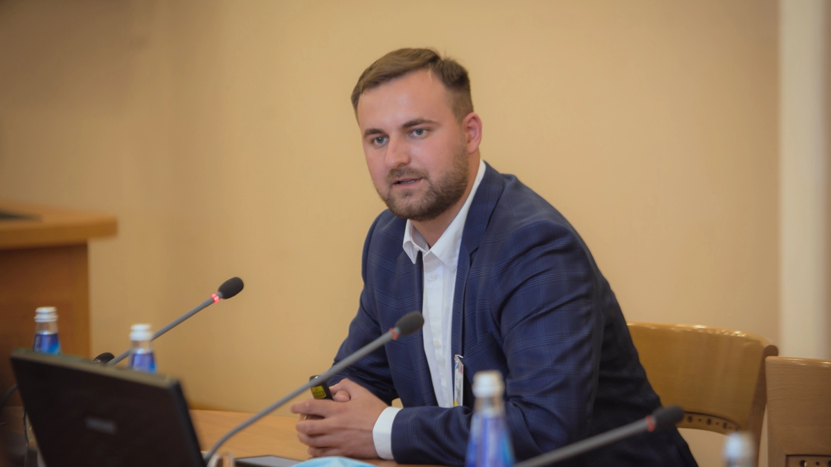Секретарь Алтайского отделения партии "Новые люди" Никита Федюнин