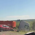 Смертельное ДТП на Чуйском тракте парализовало движение: пробка тянется на километры