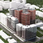 Экономика заставила проектировать московские человейники для Барнаула. Рендеры