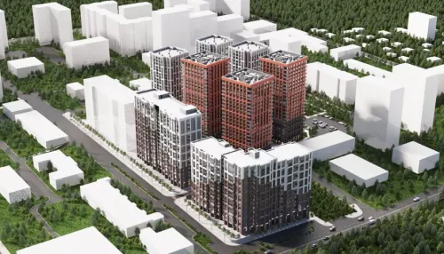 Экономика заставила проектировать московские человейники для Барнаула. Рендеры