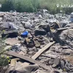 Подозрительную добычу песка и огромную свалку обнаружили под Барнаулом