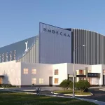 Футбольный манеж на тысячи зрителей собираются построить на Потоке в Барнауле. Рендеры