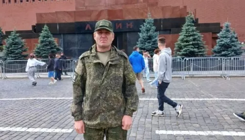 В Республике Алтай простились с 45-летним погибшим на СВО сапером