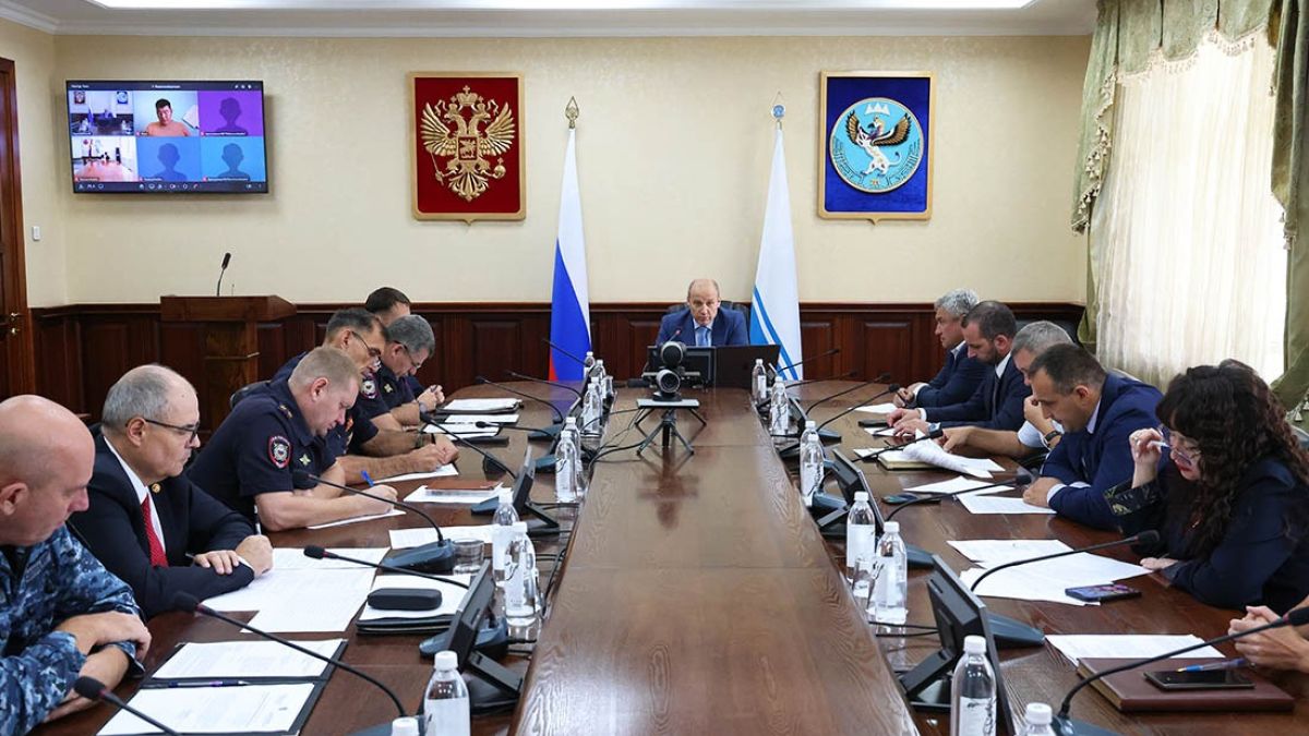 Обсуждение подготовки к Единому дню голосования в Республике Алтай