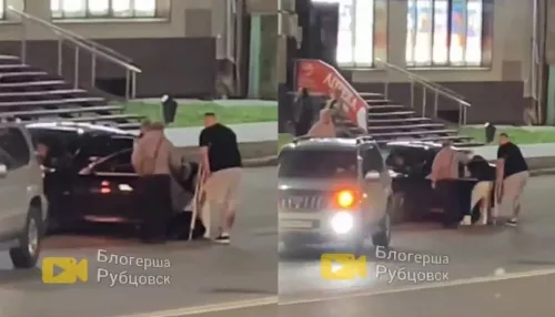 Избили толпой: в Рубцовске парня затолкали в машину на глазах десятка очевидцев