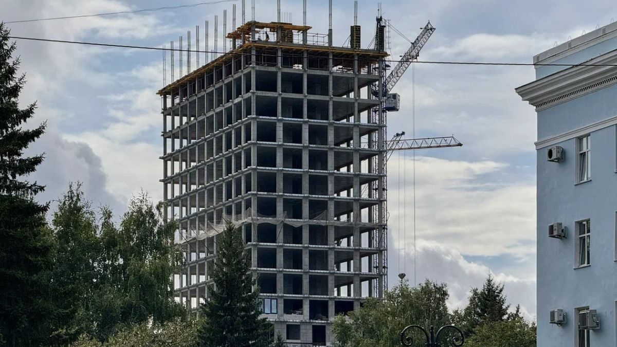 Строительство резиденций Сахаров Парка. Вторая башня