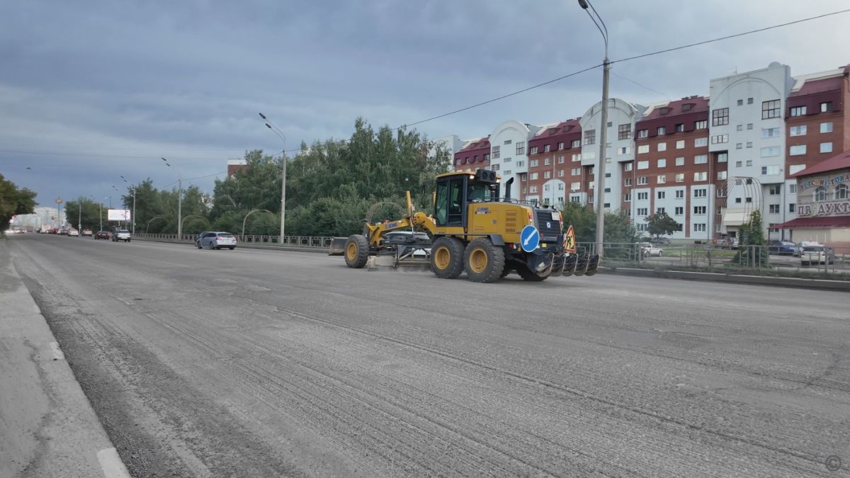 Павловский тракт ремонтируют в Барнауле