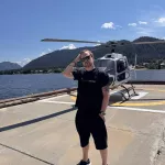 Актер Алексей Чадов отдыхает в Республике Алтай вместе с сыном и женой. Фото