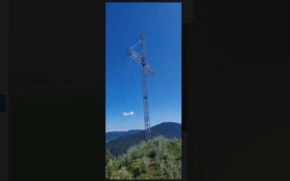 Крест на горе: жители Камлака против установки масштабной конструкции в их селе