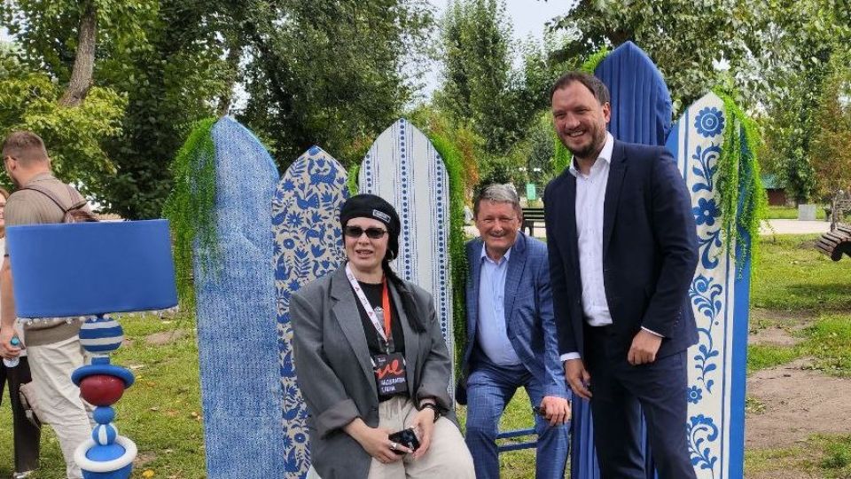 Форум "Мой креатив - мой бизнес". Елена Абдулаева, Андрей Осипов и Александр Евстигнеев