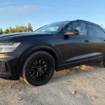 Audi в матовой пленке и богатой комплектации продают за 7,6 млн рублей в Барнауле