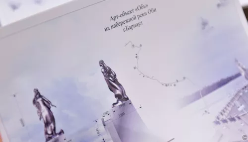 Финальные штрихи: в Барнауле готовятся к установке скульптуры девушки-Оби